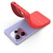 Redmi Note 14 5G Wine Red Magic Shield TPU Flannel Phone Case - 6