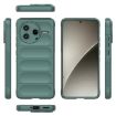 Redmi K80 5G/Poco F7 Pro Magic Shield TPU Flannel Case Dark Green - 3