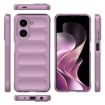 Redmi A5/Xiaomi Poco C71 Magic Shield TPU Flannel Case - Purple - 3