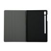 Samsung Galaxy Tab S7/S8 Leather Case with Holder - Gray (2020) - 4