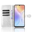 Ulefone Note 20 Pro Silver Leather Phone Case - Honeycomb Dot Texture - 4