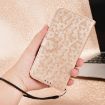 Ulefone Note 19 Gold Leather Phone Case - Honeycomb Dot Texture - 6