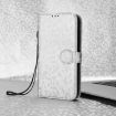 Ulefone Note 19 Silver Leather Phone Case with Honeycomb Dot Texture - 2