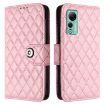 Ulefone Note 14 Pink Flip Leather Phone Case with Lanyard - 2