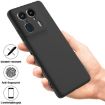 Motorola Edge 50 Ultra Black Silicone Dropproof Full Coverage Case - 2