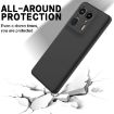 Motorola Edge 50 Ultra Black Silicone Dropproof Full Coverage Case - 5
