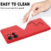 Motorola Edge 50 Neo/Moto S50 Red Silicone Dropproof Phone Case - 8