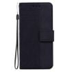 Redmi A5 4G Geometric Embossed Leather Phone Case Black 171.7mm - 3