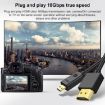 4K UHD HDMI to Micro HDMI Cable 18Gbps, 1m Length (Black) - 3