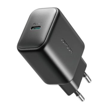JOYROOM JR-TCF20 PD20W USB-C Charger, EU Plug, Black - 1