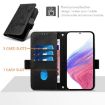 Ulefone Note 18 Ultra Black Embossed Rose RFID Leather Phone Case - 4