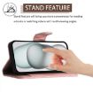 Vivo S30 Pro Mini Coral Pink Flip Leather Case with Lanyard - 3