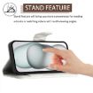 Vivo S30 White Rhombic Texture Flip Leather Phone Case with Lanyard - 3