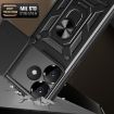 Xiaomi Poco F6 Case - Blue Sliding Camera Cover TPU Hybrid PC Design - 5