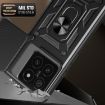 Xiaomi 14T Pro 5G Phone Case - Rose Gold Sliding Camera Cover TPU Hybrid - 5