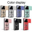 Xiaomi 15 Black TPU Hybrid PC Case with Sliding Camera Cover - 2