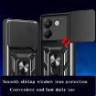 Xiaomi Poco M7 Pro 5G Red TPU Hybrid PC Case with Sliding Camera Cover - 6