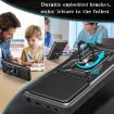 Xiaomi Poco M7 Pro 5G Red TPU Hybrid PC Case with Sliding Camera Cover - 7