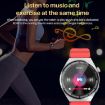 1.3" Leather Band IP68 Waterproof Smart Watch with Bluetooth Call Brown - 9