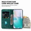 Redmi A5 4G Little Tiger Embossed Leather Phone Case Green 171.7mm - 5