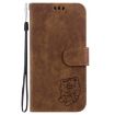 Redmi A5 4G Little Tiger Embossed Leather Phone Case Brown 171.7mm - 3