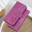 Redmi A5 4G Little Tiger Embossed Leather Case - Rose Red - 2