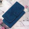 Redmi A5 4G Blue Butterfly Rose Embossed Leather Phone Case 171.7mm - 2