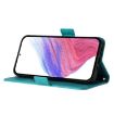 Xiaomi Civi 5 Pro 5G Light Blue Embossed Rose RFID Leather Case - 3