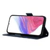 Xiaomi 15S Pro 5G Dark Blue Embossed Rose RFID Leather Phone Case - 3