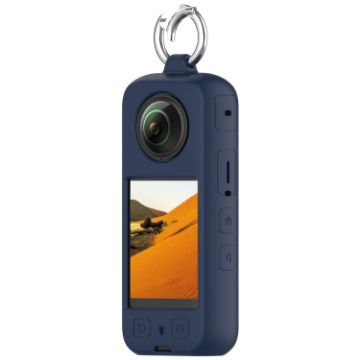 Insta360 X3 Silicone Protective Case - Midnight Blue, Portable Cover - 1