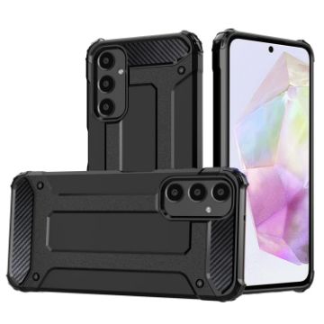 Samsung Galaxy A35 Magic Armor Black TPU + PC Phone Case - 1