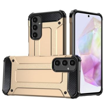 Samsung Galaxy A35 Magic Armor Gold TPU + PC Phone Case - 1