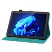 itel Pad One 10.1 Green Lily Embossed Leather Tablet Case - 4