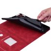 itel Pad One 10.1 Red Butterfly Flower Embossed Leather Tablet Case - 7