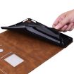 itel Pad One 10.1 Brown Leather Tablet Case - Butterfly Flower Embossed - 7