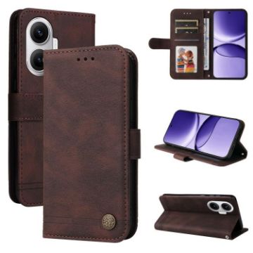 Redmi Turbo 4 Pro/Poco F7 Leather Case - Life Tree Design (Brown) - 1