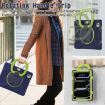 iPad Pro 13 2024 Silicone Hybrid Case with Holder & Strap - Navy Lime - 5