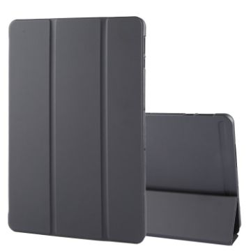 OnePlus Pad 2 Tri-fold Silicone Leather Tablet Case - Black - 1