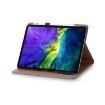 Retro Book Style Leather Tablet Case for iPad Pro 13 2024 - Grey - 5