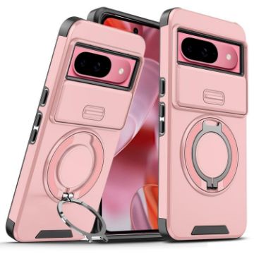 Google Pixel 10/10 Pro Pink Camshield Ring Holder Case - 1