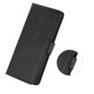 Samsung Galaxy XCover7 Pro Black Cow Texture Flip Leather Case - 5