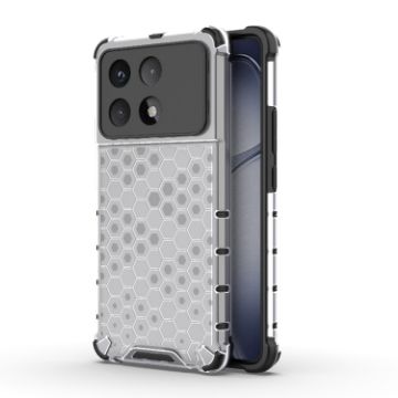 Redmi K70 Ultra 5G Global Honeycomb Shockproof Case - White - 1