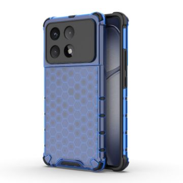 Redmi K70 Ultra 5G Global Honeycomb Shockproof Case - Blue - 1