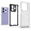 Redmi Note 14 5G Honeycomb Shockproof Phone Case - Black - 4