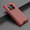 Red Honeycomb Shockproof Phone Case for Redmi Note 14 Pro 5G - 2