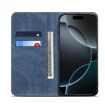 Samsung Galaxy A17 5G Denim Texture Flip Leather Case - Blue - 4