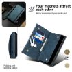 Samsung Galaxy A07 4G Retro Frosted RFID Flip Leather Case Dark Green - 5
