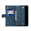 Samsung Galaxy A17 5G Retro Frosted RFID Flip Leather Case Dark Green - 4
