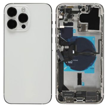 iPhone 14 Pro Max Battery Back Cover Assembly - China Version Silver - 1