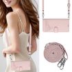 Samsung Galaxy A07 4G Pink Cat Rat Embossed RFID Leather Case with Lanyard - 7